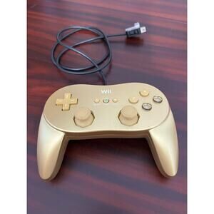 Nintendo Wii Gold Pro Controller